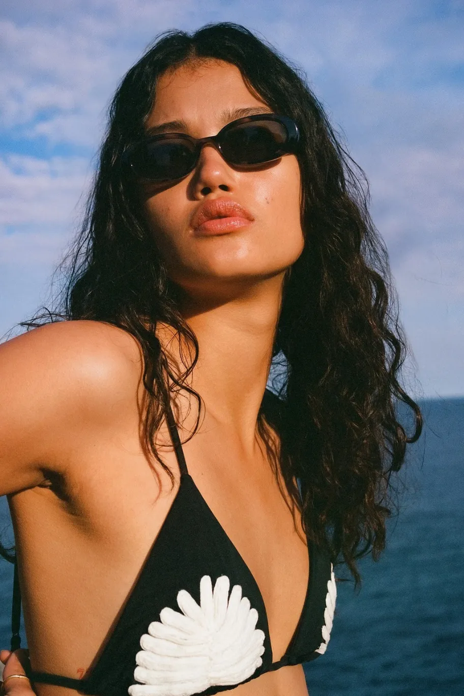 Le Specs Outta Love Oval Tort Sunglasses