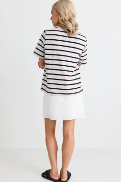 RE:UNION Label Palma White Mini Skirt