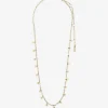 Pilgrim Panna Gold Multi Mini Charm Necklace