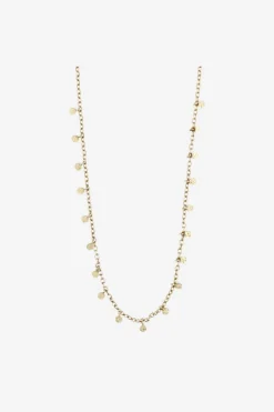 Pilgrim Panna Gold Multi Mini Charm Necklace