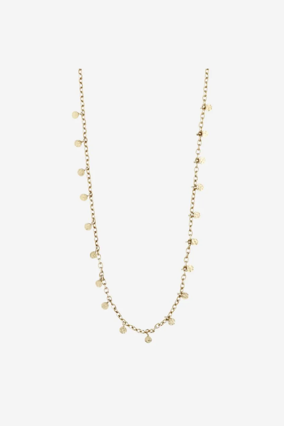 Pilgrim Panna Gold Multi Mini Charm Necklace
