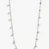 Pilgrim Panna Silver EOL Mini Multi Charm Necklace
