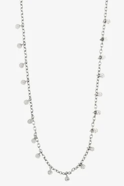 Pilgrim Panna Silver EOL Mini Multi Charm Necklace