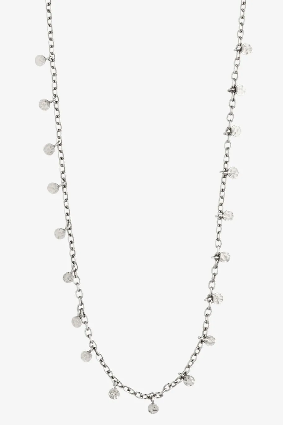 Pilgrim Panna Silver EOL Mini Multi Charm Necklace
