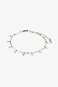 Pilgrim Panna Silver Plated Charm Bracelet
