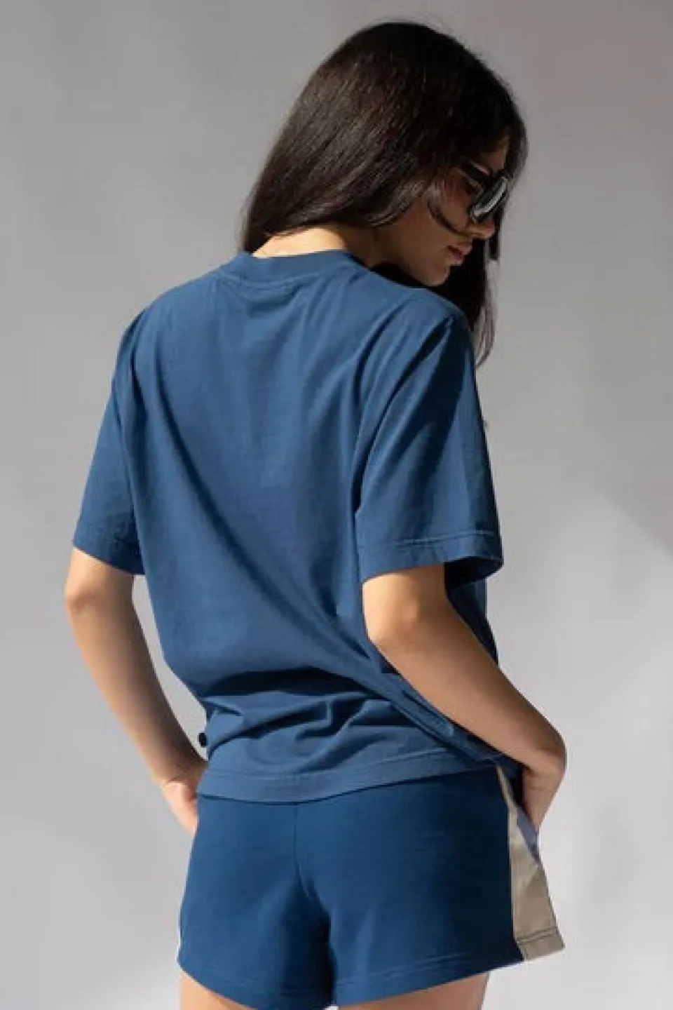 Araminta James Parisenne Oui Estate Blue Tee