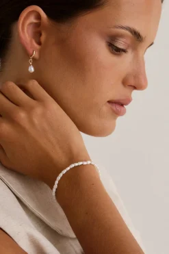Humble + Heart Pearl Single Bracelet