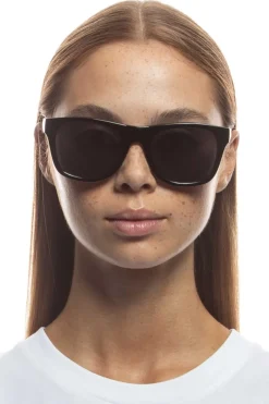 Le Specs Petty Trash Black Lens Sunglasses