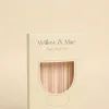 Willow u0026 Mae Pink Cocktail Short Reuseable Pk 4 Glass Drinking Straws