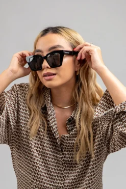 Bored George Piper Black Sunglasses