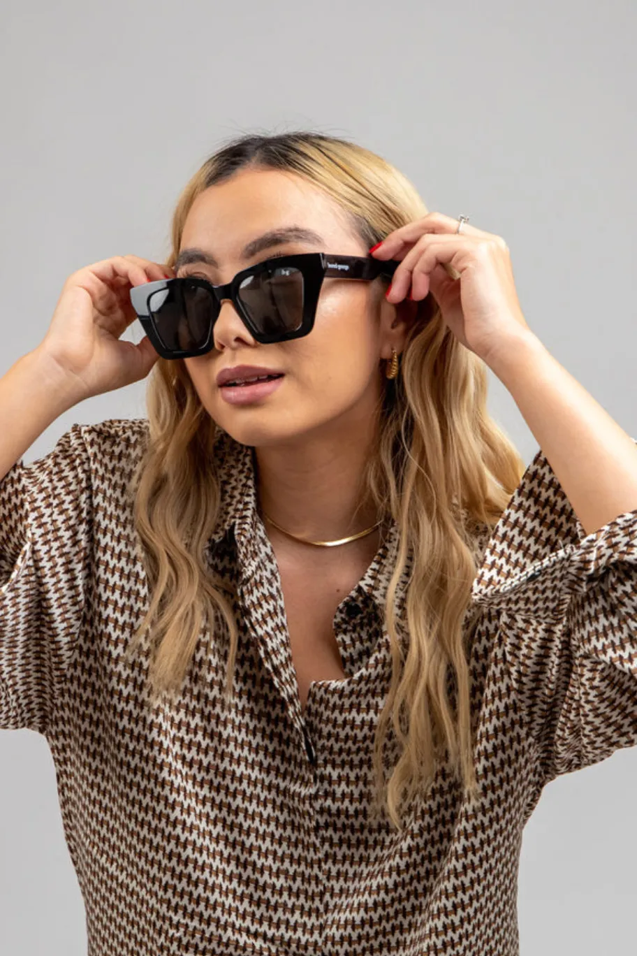 Bored George Piper Black Sunglasses