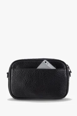 Status Anxiety Plunder Black Bubble Cross Body Bag
