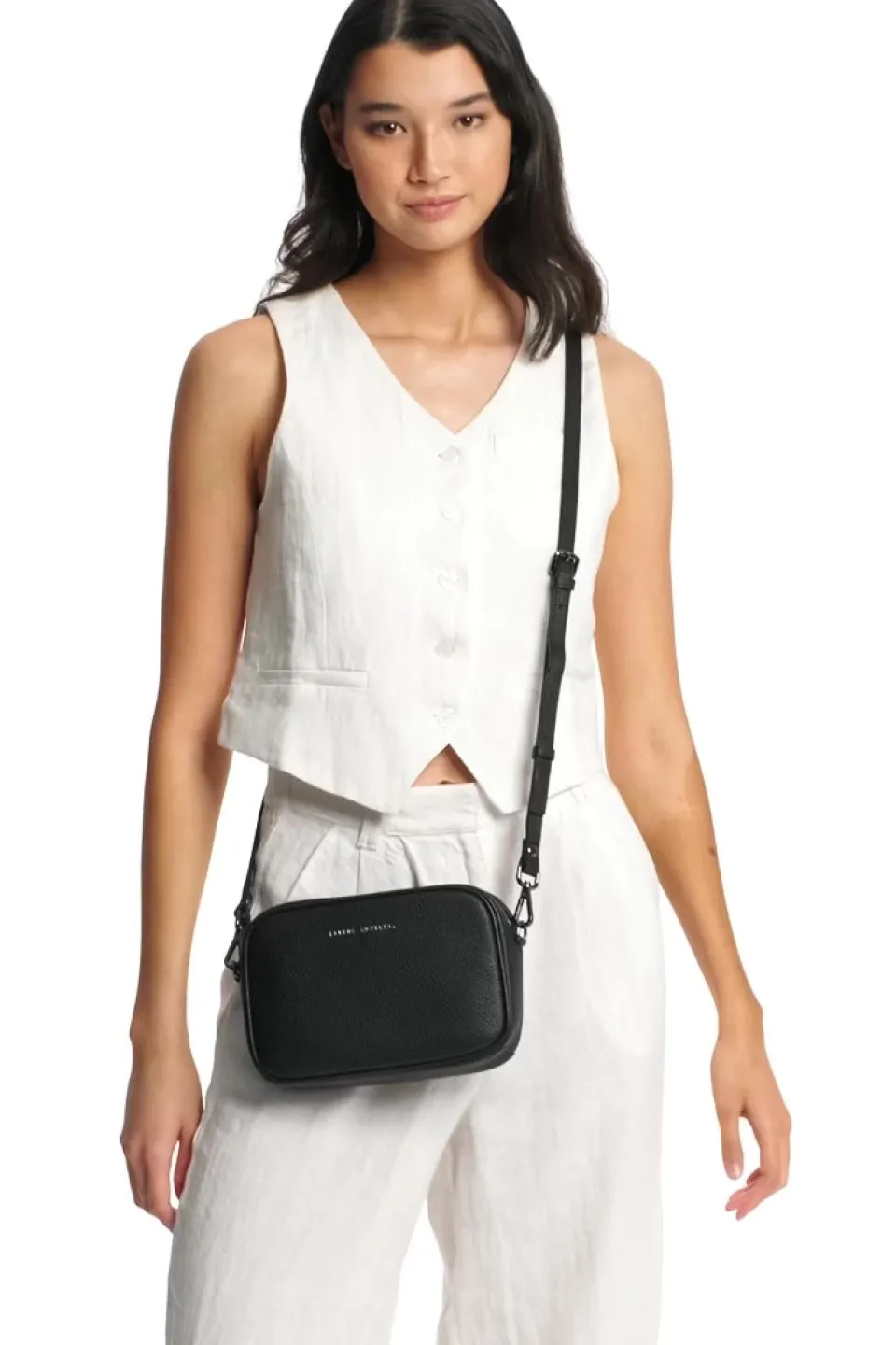 Status Anxiety Plunder Cross Body Black Bag