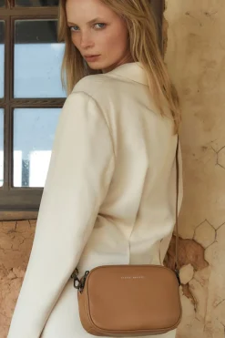 Status Anxiety Plunder Tan Cross Body Bag
