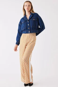 Esmaee Podium Indigo Denim Jacket