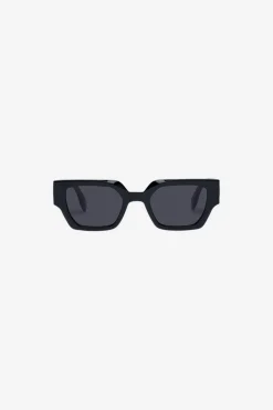 Le Specs Polyblock Black Smoke Mono Lens Sunglasses
