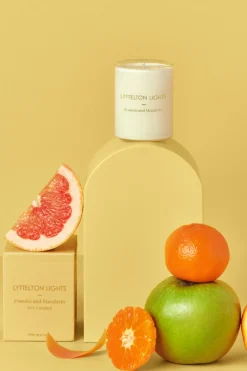 Lyttelton Lights Pomelo + Mandarin Medium 65hr Candle