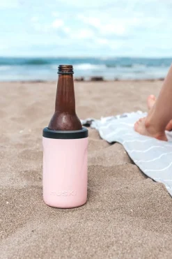 Huski Powder Pink Beer Cooler