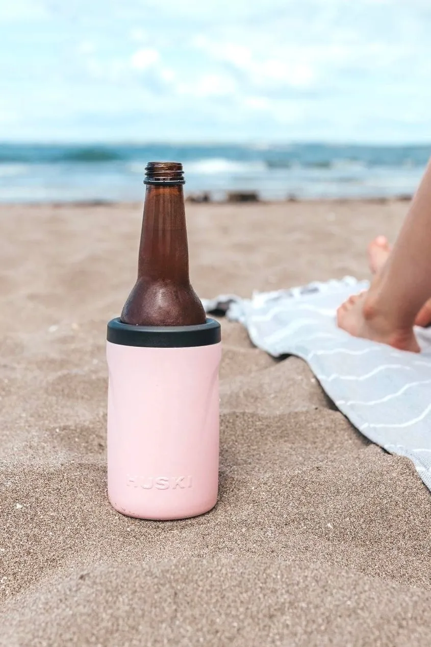 Huski Powder Pink Beer Cooler