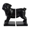 Kerridge Pug Dog Black Bookends