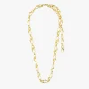 Pilgrim Rani Chunky Twist EOL Gold Recycled Necklace