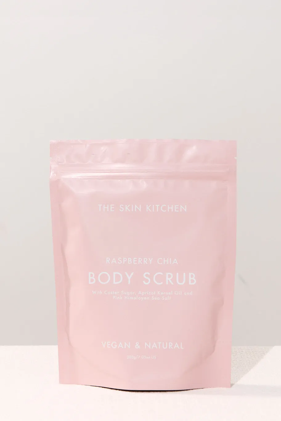The Skin Kitchen Raspberry Chia Body Scrub 200g