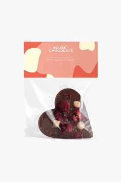 House of Chocolate Raspberry Hazelnut Chocolate Heart