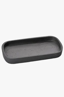 Huxter Rectangular Black 20x10cm Tray