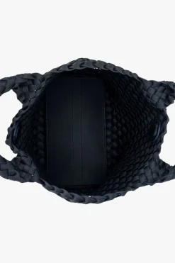 Black Caviar Reeva Black Woven Mini Bag