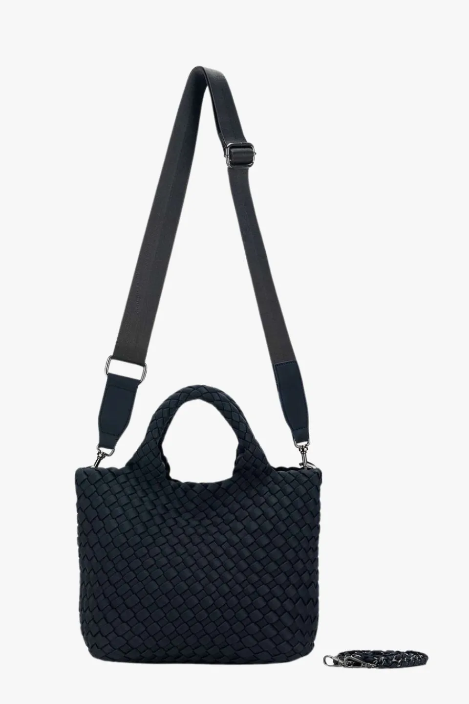 Black Caviar Reeva Black Woven Mini Bag