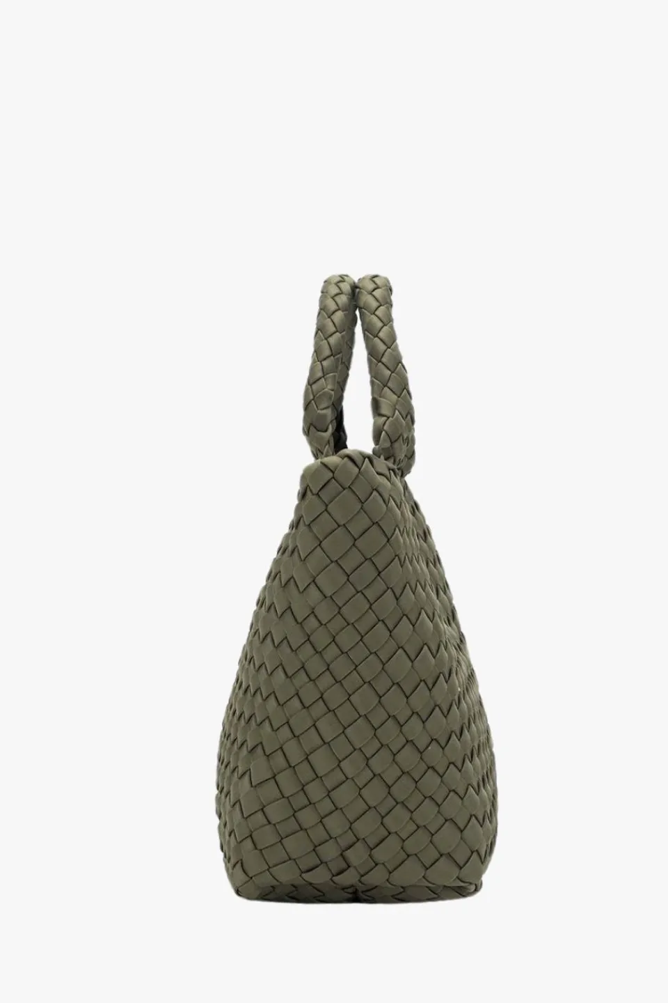 Black Caviar Reeva Light Olive Woven Mini Bag