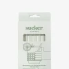 Sucker Reusable Glass Transparent Cocktail Straws