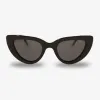 Bored George Rhia Black Cat Eye Sunglasses