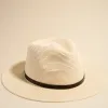 Among the Brave Rylee Ivory Short Brim Woven Hat
