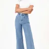 Rollas Sailor Lily Blue Long Denim Jean