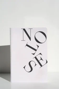 Lettuce Scattered Notes White A5 Notebook