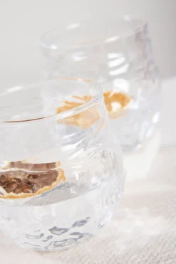 French Country Serena Clear Glass Tumbler
