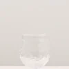 French Country Serena Clear Glass Wine Goblet