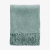 Baya Serenade Duck Egg Blue Acrylic 125x150cm Throw