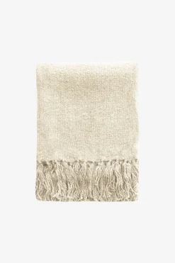 Baya Serenade Neutral Acrylic 125x150cm Throw