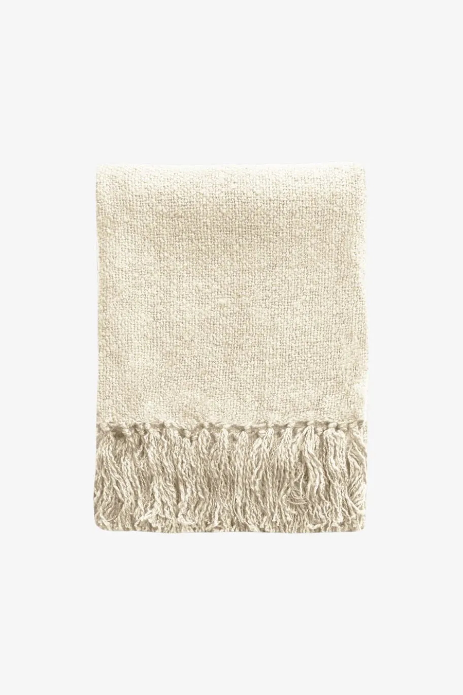 Baya Serenade Neutral Acrylic 125x150cm Throw