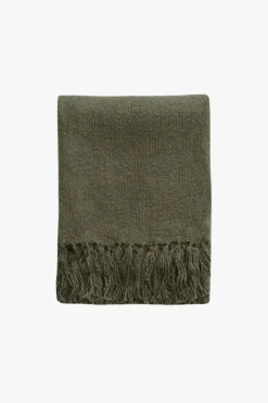 Baya Serenade Olive Acrylic 125x150cm Throw