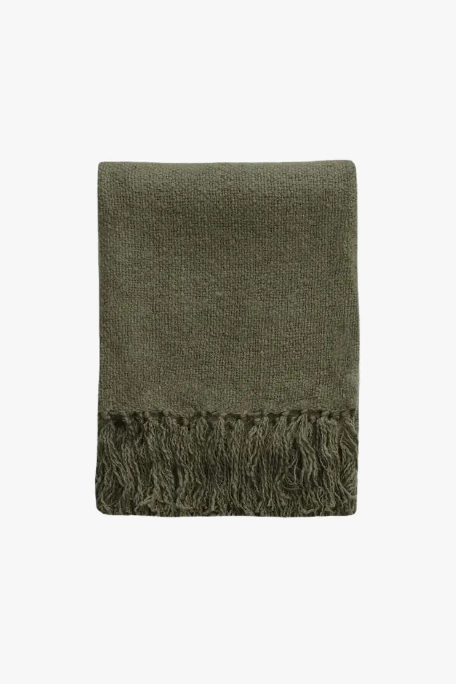 Baya Serenade Olive Acrylic 125x150cm Throw