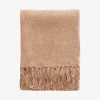 Baya Serenade Sunset Blush Acrylic 125x150cm Throw