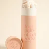 Love Lulu Short 4 Pair Natural Stripe Socks Round Box