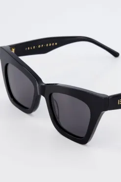 Isle of Eden Sienna Black Sunglasses