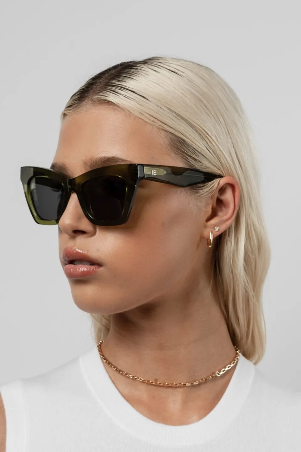 Isle of Eden Sienna Green Sunglasses