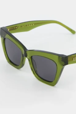 Isle of Eden Sienna Green Sunglasses