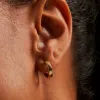 Humble + Heart Simple Huggie Gold Earrings