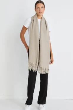 Queen of the Foxes Simple Moss Winter Scarf